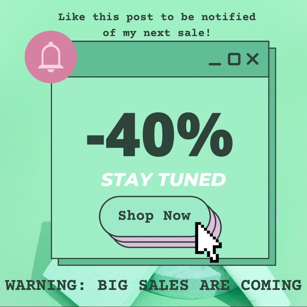 ✨UP TO 40% OFF CLOSET CLEAR OUT SALE✨